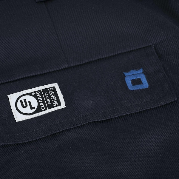 Oberon FR/Arc-Rated 7.5 oz  88/12 Safety Pants, Navy, 44x32 - ZFJ109-38X32