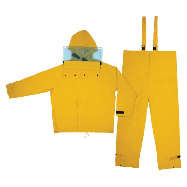 Mcr Safety Garments, Hydroblast .35mm, PVC/Poly, 2PC X5 - HBS100X5