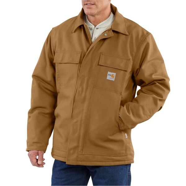 Carhartt FR HW Duck Traditional Coat - 101618-211