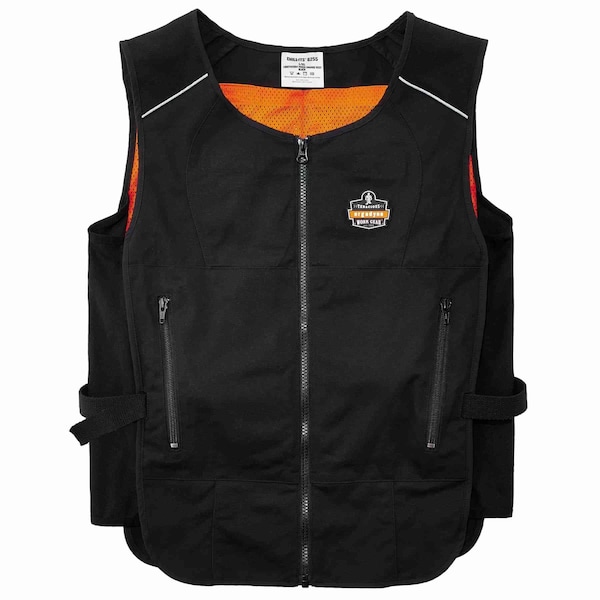 Ergodyne 2XL/3XL Black Lightweight Phase Change Cooling Vest Only - 6255