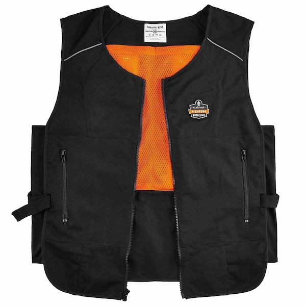 Ergodyne 2XL/3XL Black Lightweight Phase Change Cooling Vest Only - 6255