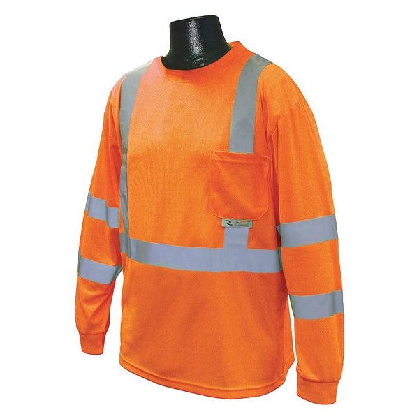 Radians Unisex T-Shirt, Birdseye Mesh, Pullover Closure, L - ST21-3POS-L