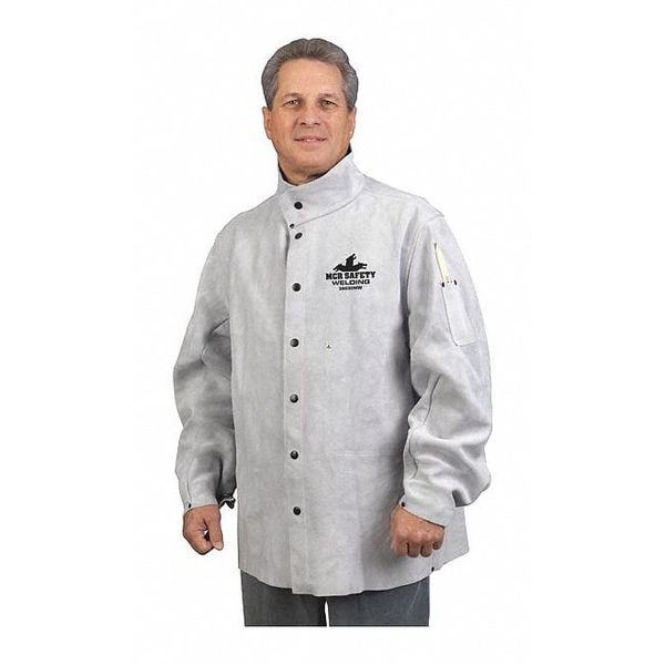 Mcr Safety Leather Welding Jacket 30 Length Xl - 38030MWXL