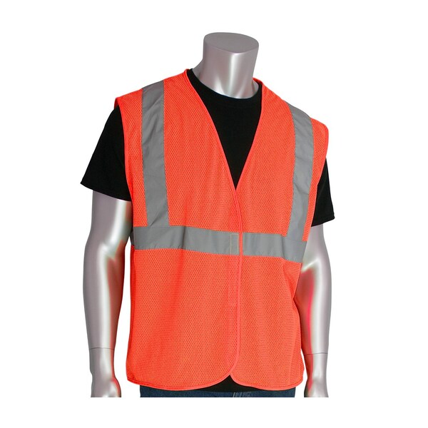 Pip Class 2, Economy Mesh Vest, No Pocket - 302-MVGOR-L