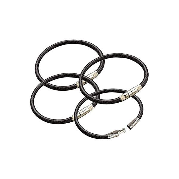 Lucky Line LuckyLine: TWISTY NYLON CTD BLACK, PK 5 - LKL-8112005
