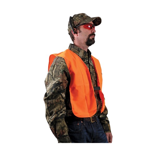 Allen Co Hunting Vest, 38 - 48-in. Chest Medium, Blaze Orange - 15752