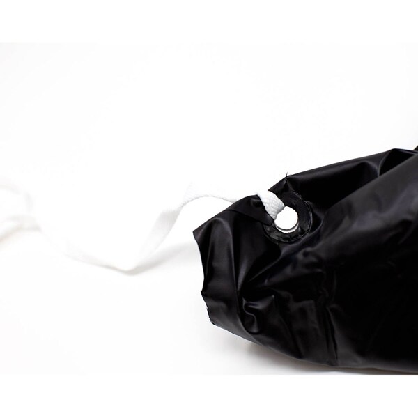 Safe Handler PVC Apron Prevent Bacterial Growth, Black, OSFM - BLSH-ES-PVC-AP2B