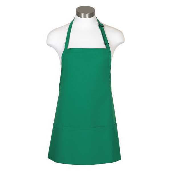 Fame (A Delta Plus Group Company) Apron, 3-Pocket Bib, F10, Kelly Green - 18147