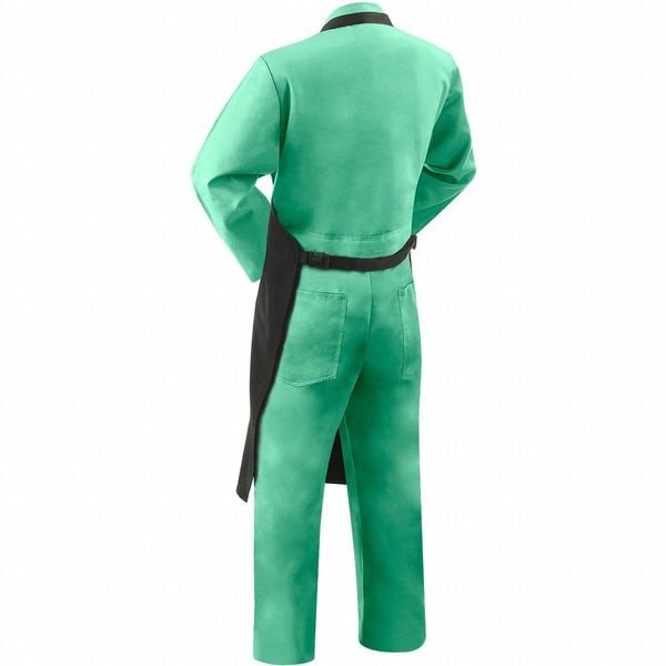 Steiner Flame Resistant Bib Apron, Black, Carbonized Fiber - 13625