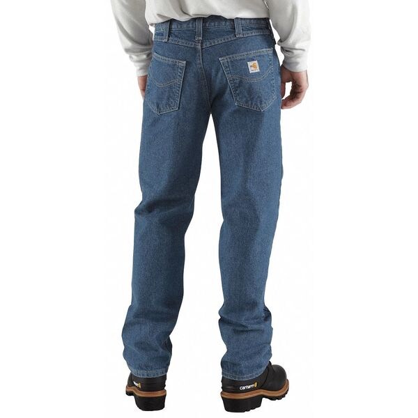 Carhartt Men's Flame Resistant Pants, 21 cal/sq cm, 14.75 oz 100% Cotton - FRB004-MDS 46 32