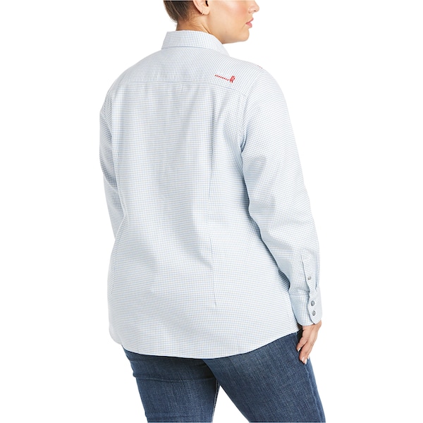 Ariat Women's FR Button Down Shirt, 8.3 cal/sq cm, M, DuraStretch(TM) - 10027850