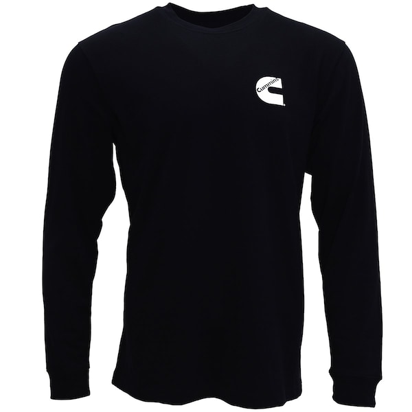 Cummins Long Sleeve Tee Mens Black XL - CMN4778