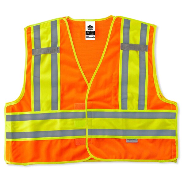 Ergodyne Orange Type P Class 2 Public Safety Vest - 8245PSV