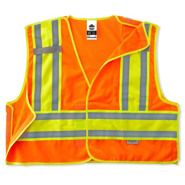 Ergodyne Orange Type P Class 2 Public Safety Vest - 8245PSV