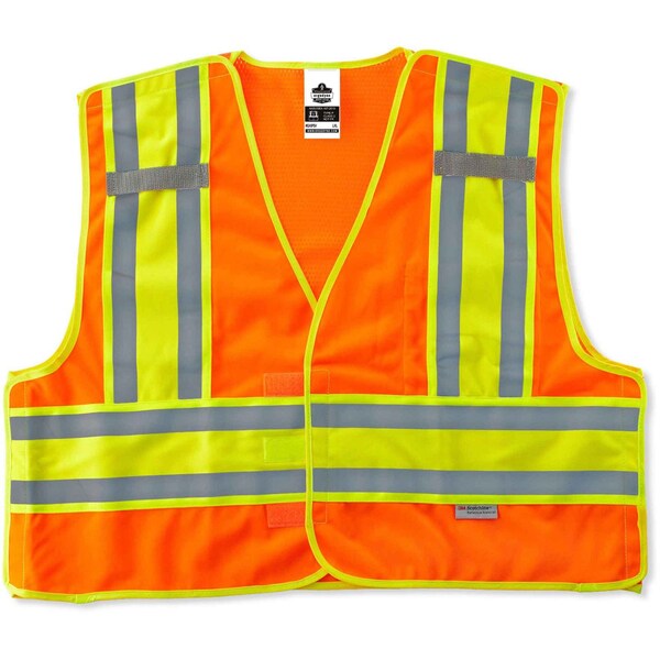 Ergodyne Orange Type P Class 2 Public Safety Vest - 8245PSV