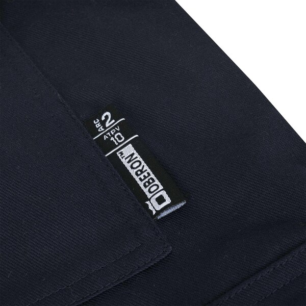 Oberon Hi-Vis FR/Arc-Rated 7.5 oz  88/12 Safety Cargo Pants, StarTech Tape, Navy, 44x32 - ZFJ219-38X32