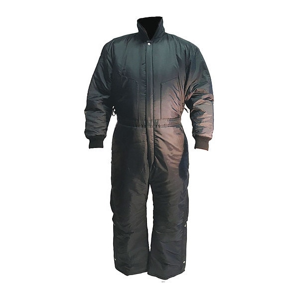 Polar Plus Insulated Lightweight Coverall, Black, 2X - 15200-2XL