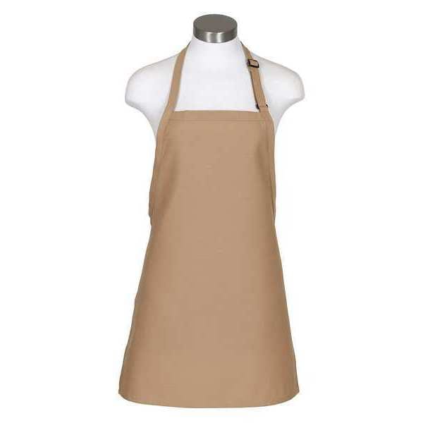 Fame (A Delta Plus Group Company) Apron, No Pocket Bib, F33, Khaki - 18748