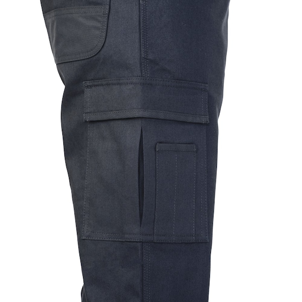 Tough Duck Flex Twill Cargo Pant, 38, NAVY, 98% Cotton/2% Spandex - 601006