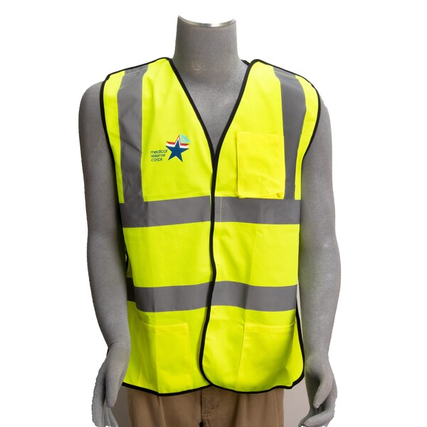 Propac Safety Vest, Neon, One Size With Mrc Logo - C9058-NEON MRC