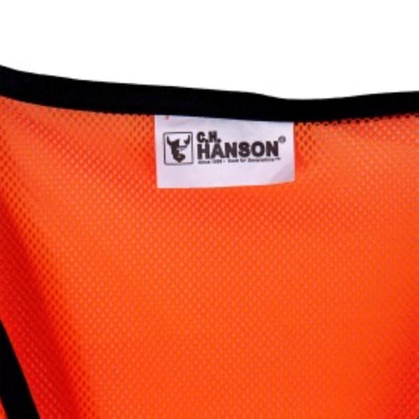 C.H. Hanson C.H. Hanson Reflective Safety Vest Orange One Size Fits All - 55100