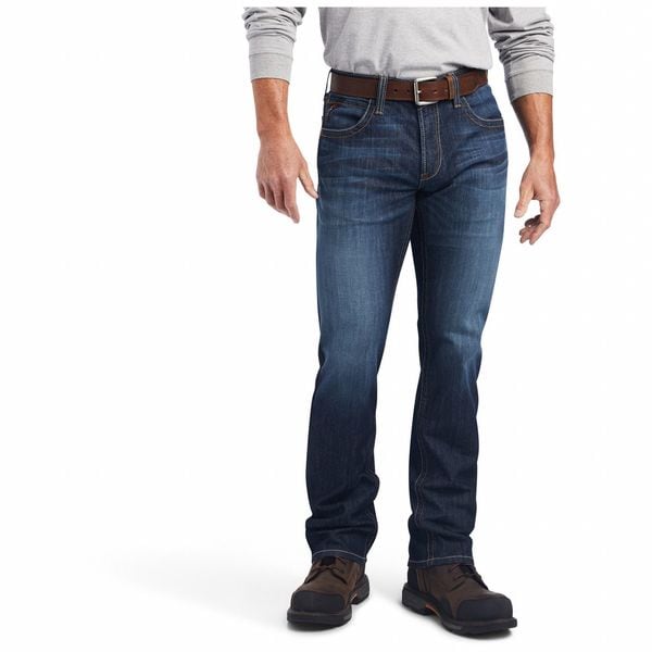 Ariat Men's Flame Resistant Pants, 14 cal/sq cm, M 11 oz DuraLight Denim - 10041118