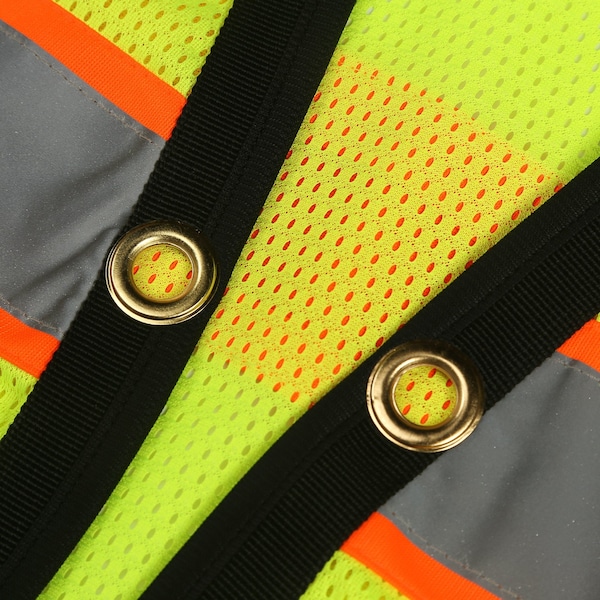 2W International Premium Surveyor Vest, Green, Small, Class 2 - SV544GRC-2 S