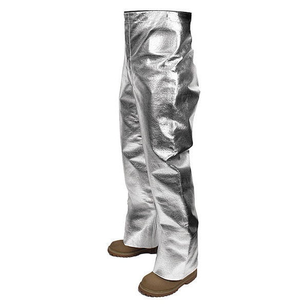 National Safety Apparel Flame Resistant Pants, 2XL 19 oz Aluminized OPF/Para-Aramid - T45NL2XX32