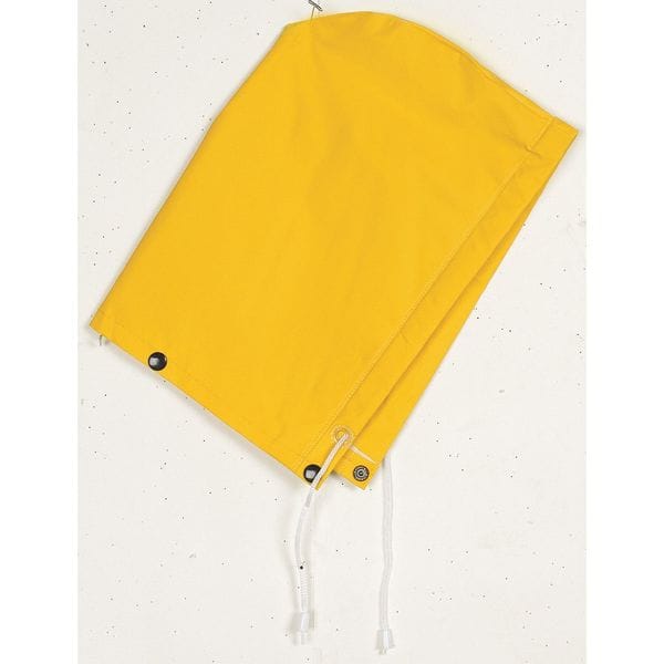 Mik 3-Piece Rainsuit with Detachable Hood, Polyester, PVC, 0.3 mm Thick, Detachable, Yellow, S - 35100-S