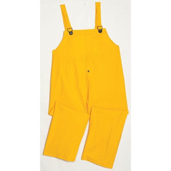 Mik 3-Piece Rainsuit with Detachable Hood, Polyester, PVC, 0.3 mm Thick, Detachable, Yellow, S - 35100-S
