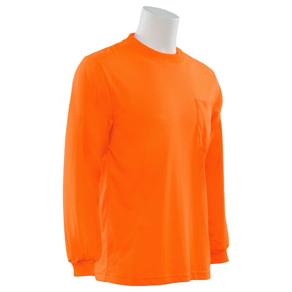 Deltaplus T-Shirt, Long Sleeve, Hi-Viz, Orange, 5XL - 61796