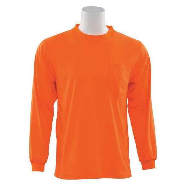 Deltaplus T-Shirt, Long Sleeve, Hi-Viz, Orange, 5XL - 61796