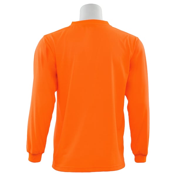 Deltaplus T-Shirt, Long Sleeve, Hi-Viz, Orange, 5XL - 61796