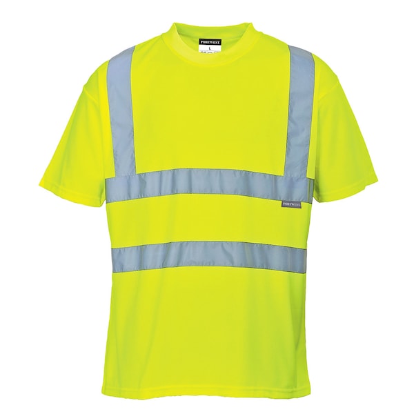 Portwest Hi-Vis T Shirt, XL - S478