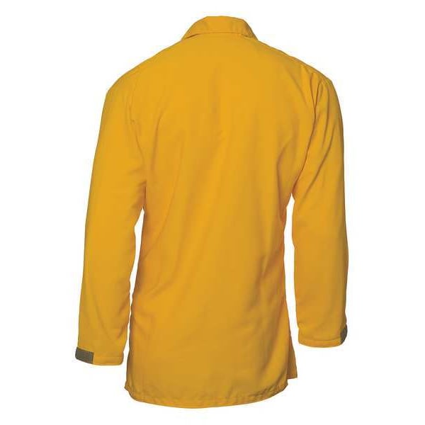 Coaxsher Wildland Fire Shirt, M, Yellow, Button - FC103-M