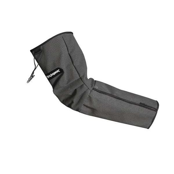 Hexarmor Cut-Resistant Sleeve, A7 Cut Level, Superfabric, Latex-Free, 19 in L, Black, Medium - AS019S-M (8)