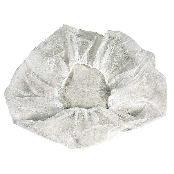 Cellucap Bouffant Cap, Polypropylene, 28 in Dia., White, XL, 1000 PK - BIXX4HSWT