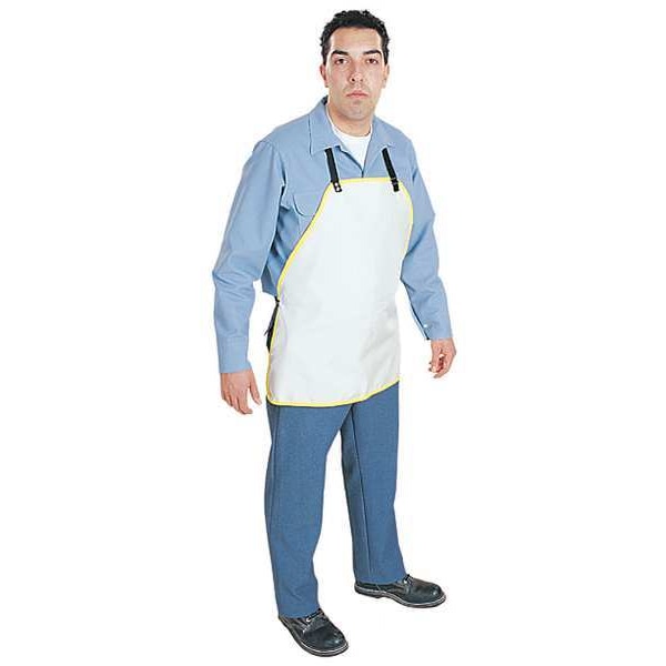 Steel Grip Flame-Resistant Apron, Yellow, 24 in. L - B14 125-24