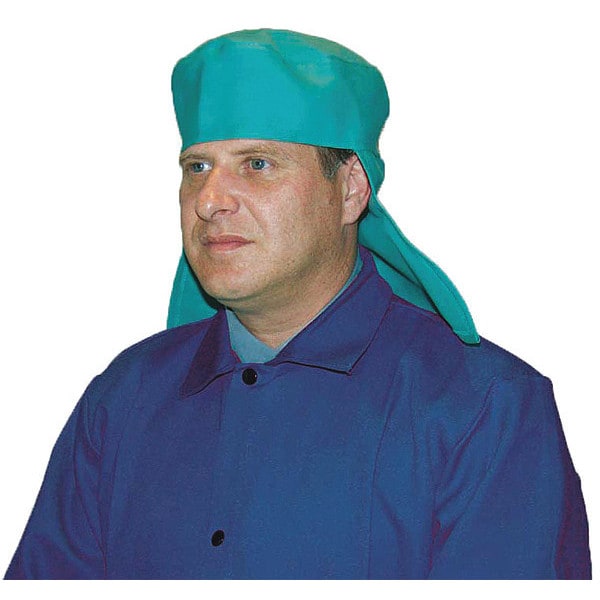 Tillman Lg 9Oz Grn Skull Cape W/Dr - 6011L