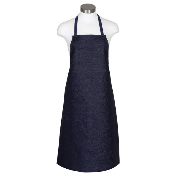 Fame (A Delta Plus Group Company) Bib Apron, Shop, F4, Indigo Denim - 18004