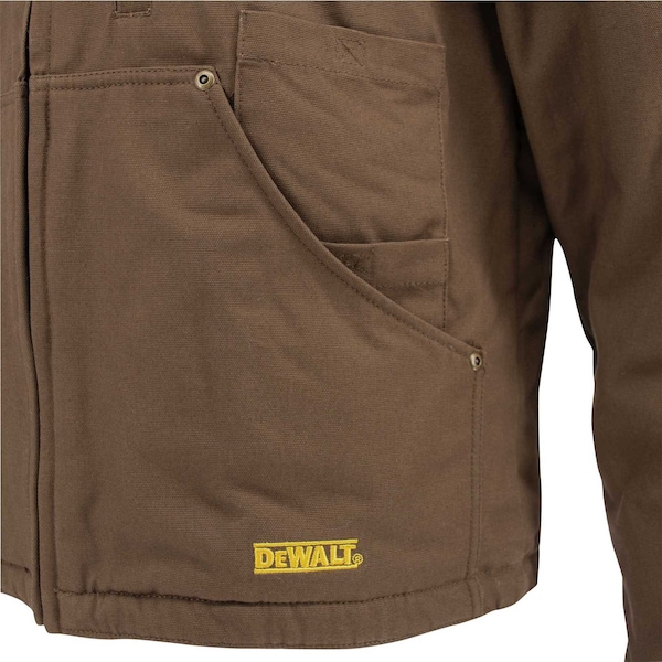 Dewalt Unisex DEWALT(R) Unisex Heated Heavy Duty Work, Tobacco, Heats Up to 9 hr. , 20 2X - DCHJ076ATD1-2X