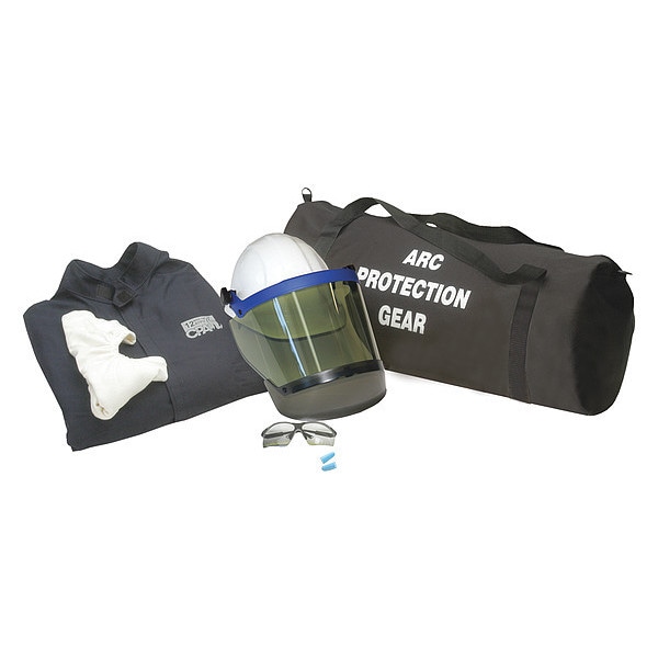 Chicago Protective Apparel Arc Flash Protection Clothing Kit, XL - AG12-CV-XL-NG