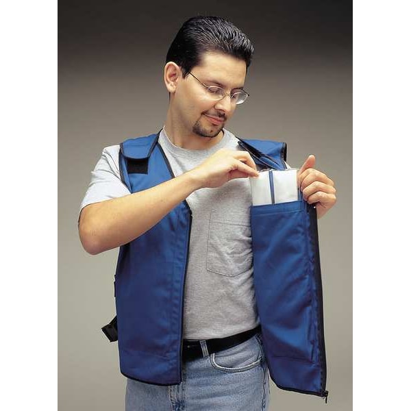 Allegro Industries XL Cooling Vest, Blue - 8413-04