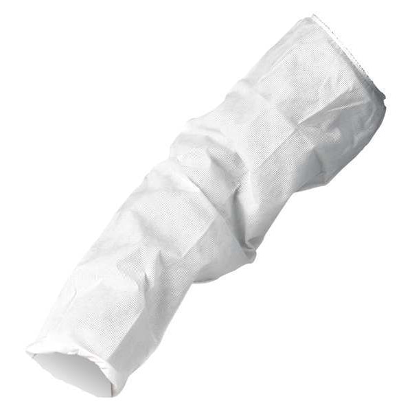 Kleenguard KleenGuard A20 Sleeves, 21 in Length, Serged Seam, White, 200 PK - 36870