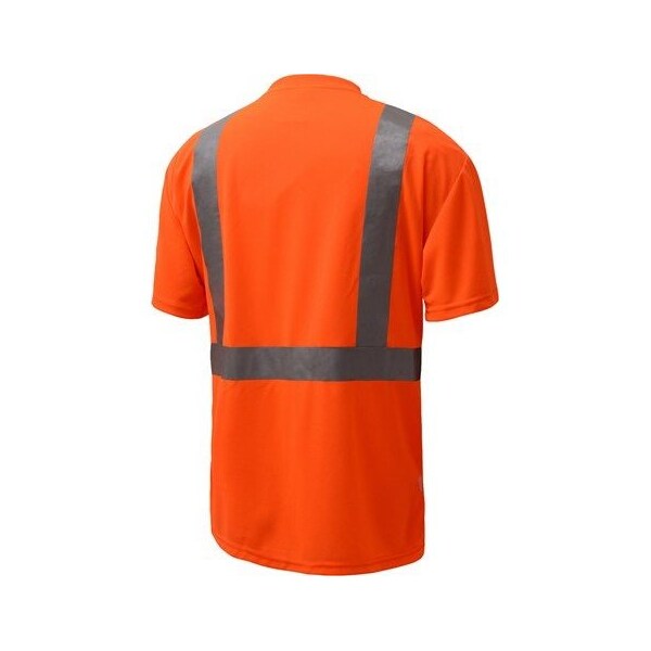 Gss Safety Moisture Wicking Shrt Slv Safety T-Shirt - 5002-TALL XL