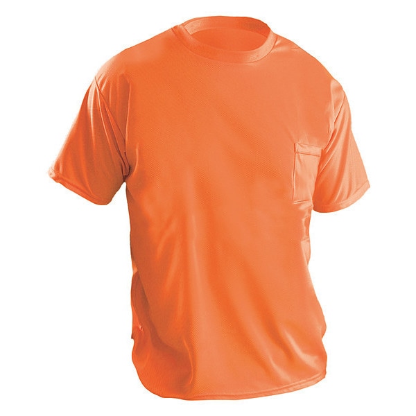 Occunomix Unisex T-Shirt, Polyester, Pullover Closure, 1 Pocket(s), XL - LUX-XSSPB-OXL