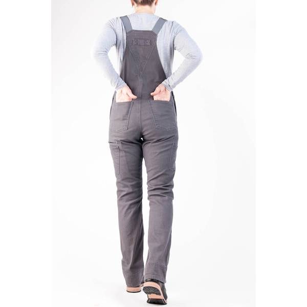Dovetail Workwear Freshley Overall, Heavy Duty Stretch Duck Canvas (99% Cotton/1% Spandex), 12 oz Fabric Weight, 16 - DWF18O1C-030-16X32
