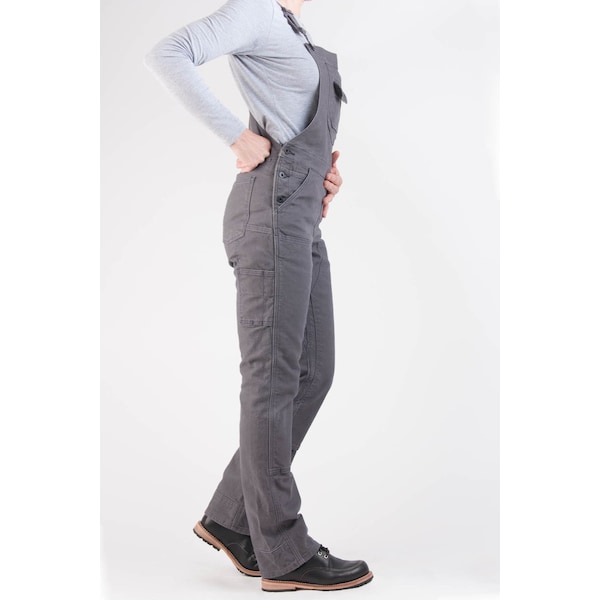 Dovetail Workwear Freshley Overall, Heavy Duty Stretch Duck Canvas (99% Cotton/1% Spandex), 12 oz Fabric Weight, 16 - DWF18O1C-030-16X32