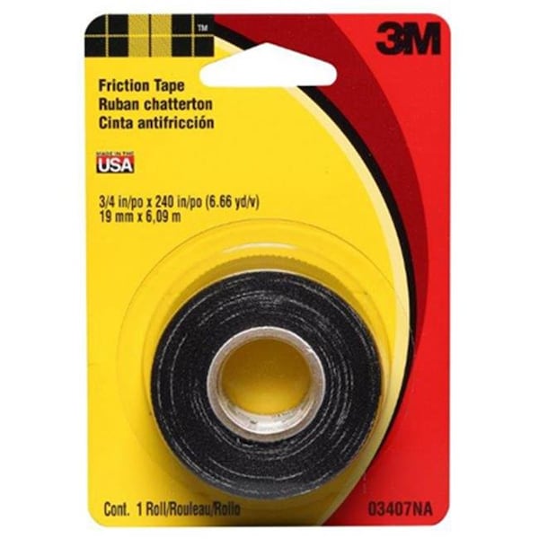 3M 3M 3407NA-BA-6 .75 x 240 in. Cinta de fricción de grado medio - 812147