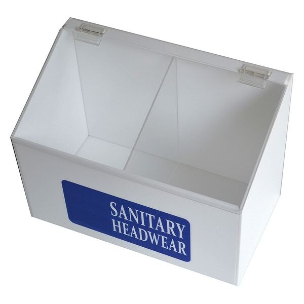 Condor Hairnet Dispenser, Acrylic, White - 30ZE61